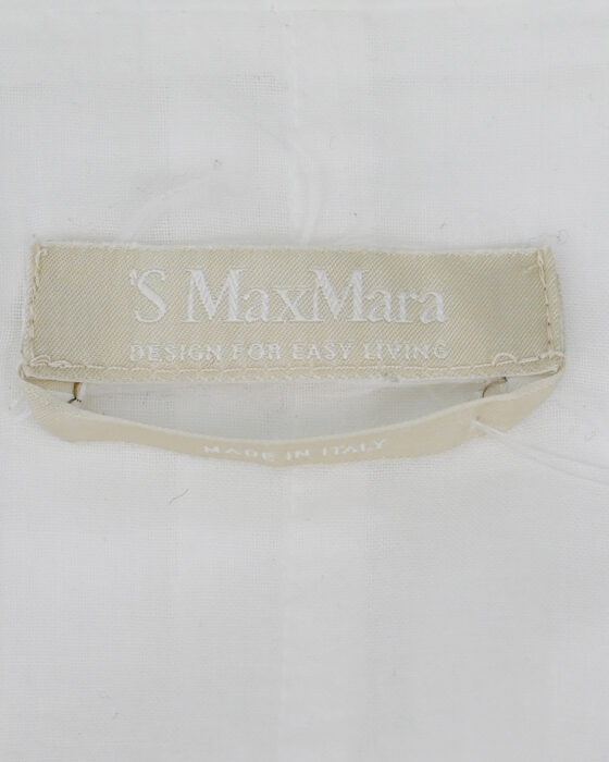 Белый жилет с капюшоном от 'S MaxMara — изображение 4