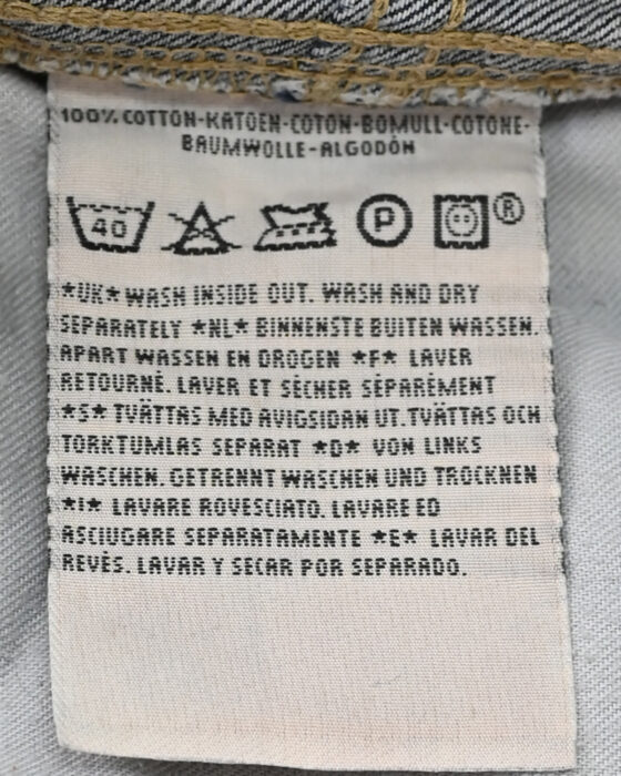Женские темно-синие джинсы Levi’s — изображение 6