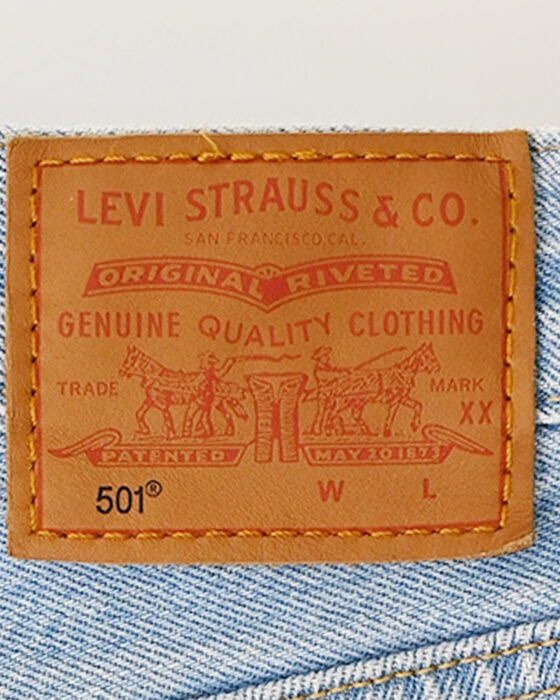 Женские джинсовые шорты Levi's Premium 501 — изображение 5