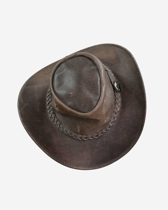 Шляпа из натуральной кожи Outback