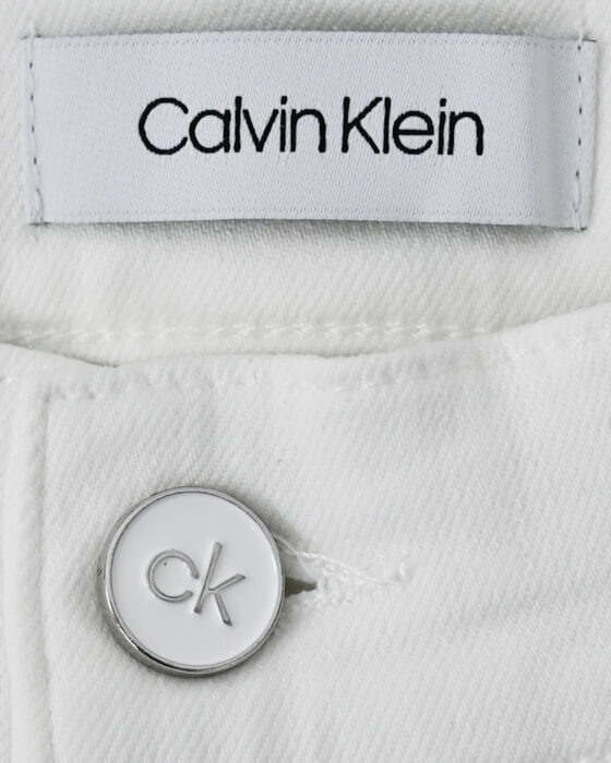 Белые женские джинсы Calvin Klein — изображение 5