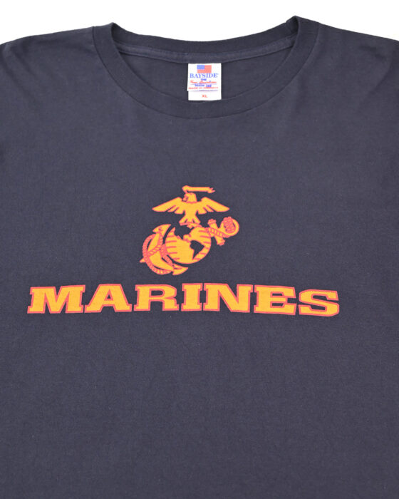 Мужская тонковка с длинным рукавом Bayside "MARINES" — изображение 5