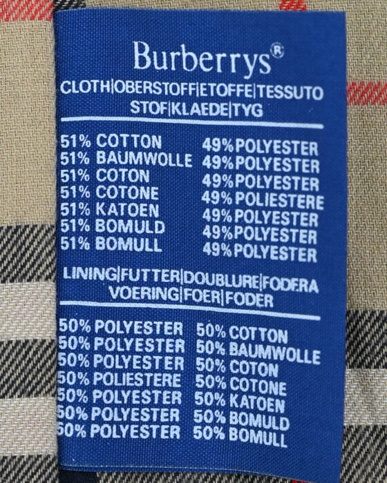 Винтажный мужской тренч Burberrys — изображение 8