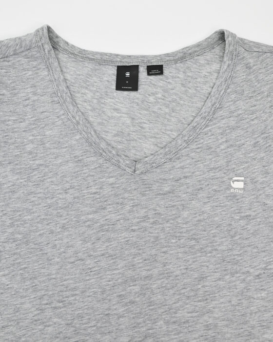 Женская серая футболка G-Star RAW — изображение 4