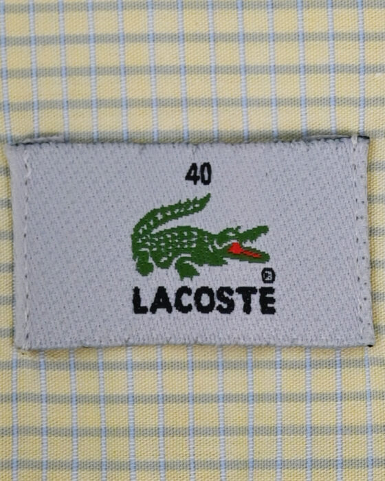 Мужская рубашка Lacoste с коротким рукавом — изображение 6