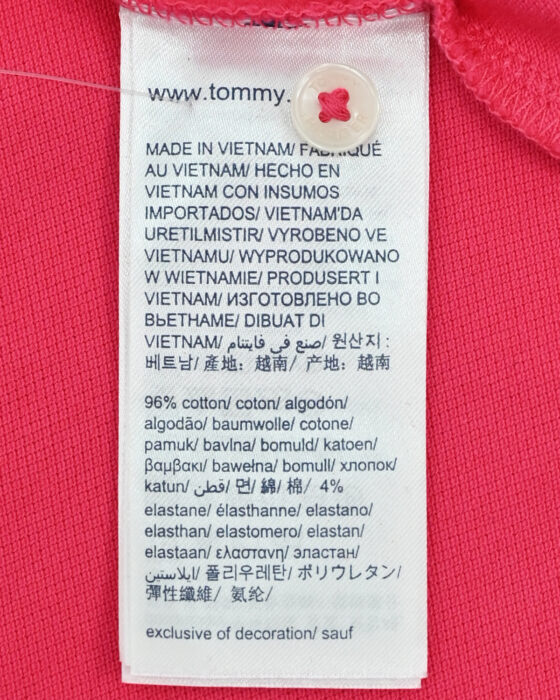 Женская поло-футболка Tommy Hilfiger — изображение 6