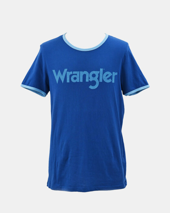 Мужская синяя футболка Wrangler