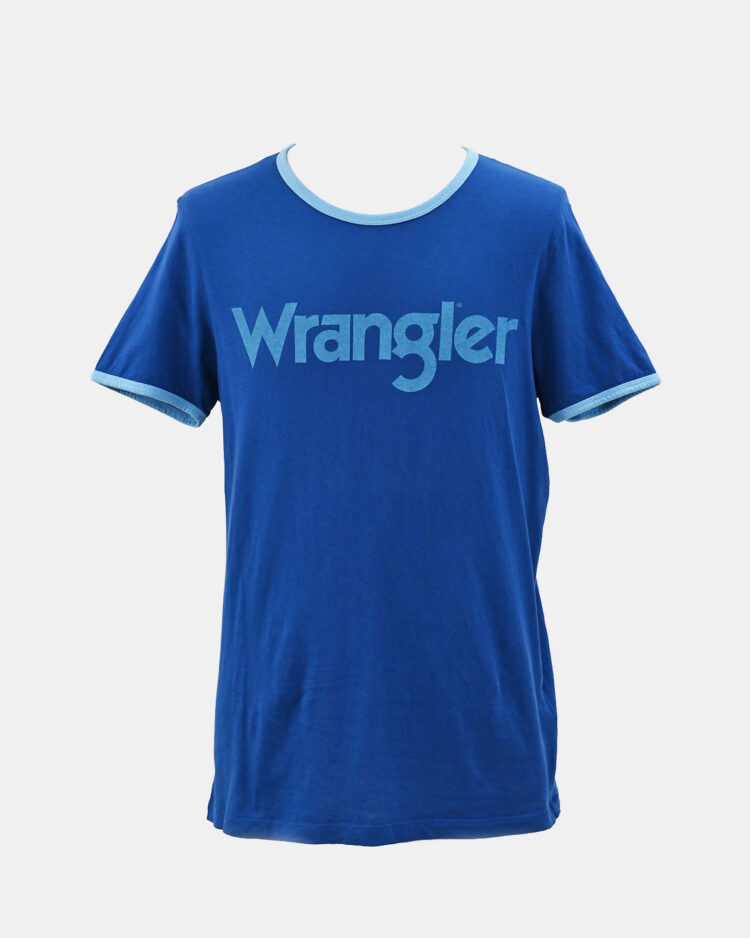 Мужская синяя футболка Wrangler