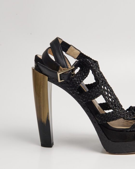 Босоножки из кожи Jimmy Choo 00-s Jimmy Choo — фото 3