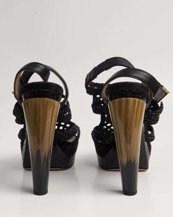 Босоножки из кожи Jimmy Choo 00-s Jimmy Choo — фото 4