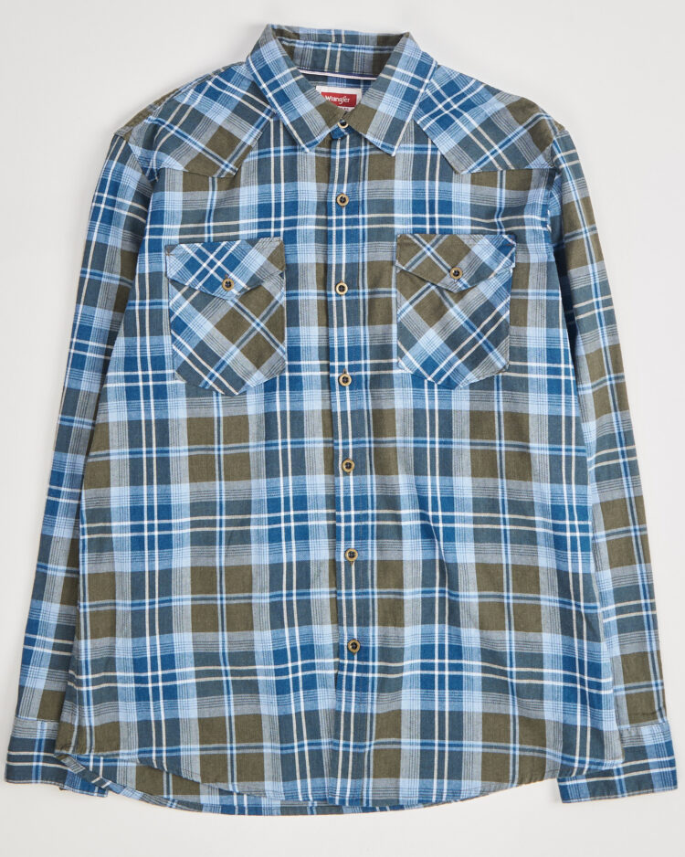Рубашка в клетку Wrangler 90-s