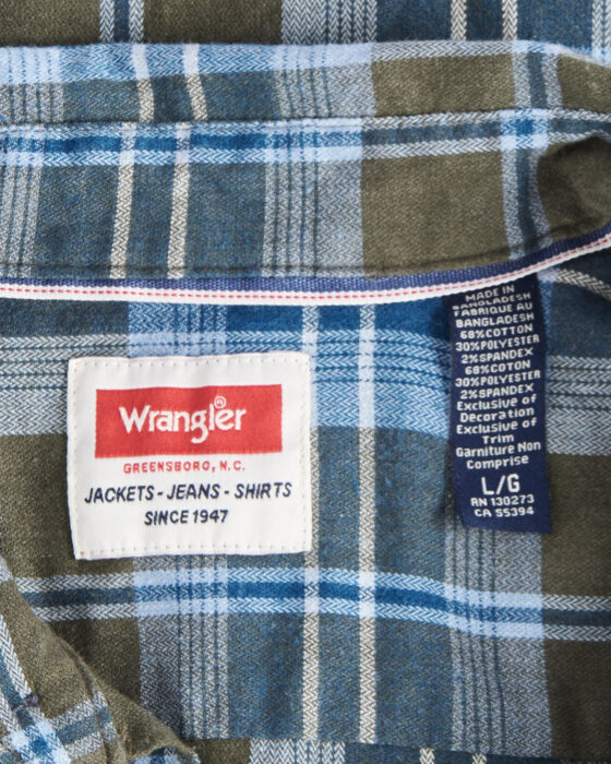 Рубашка в клетку Wrangler 90-s Wrangler — фото 4