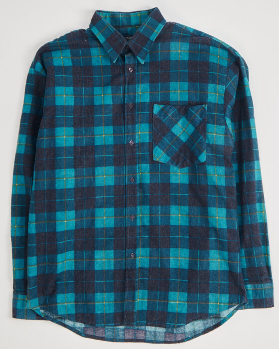 Хлопковая рубашка в клетку BX Clothing