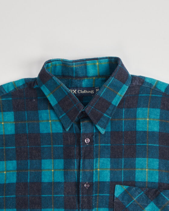 Хлопковая рубашка в клетку BX Clothing — фото 3