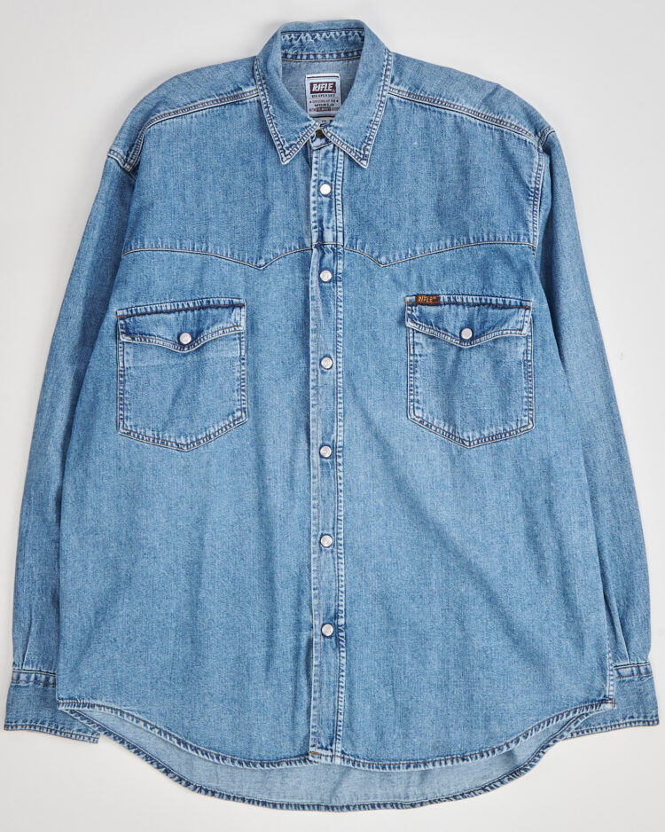Джинсовая рубашка Rifle 90-s