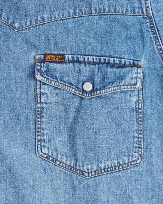 Джинсовая рубашка Rifle 90-s RIFLE — фото 4