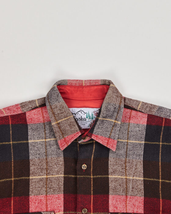 Теплая рубашка в клетку Alaska 90-s Alaska — фото 3