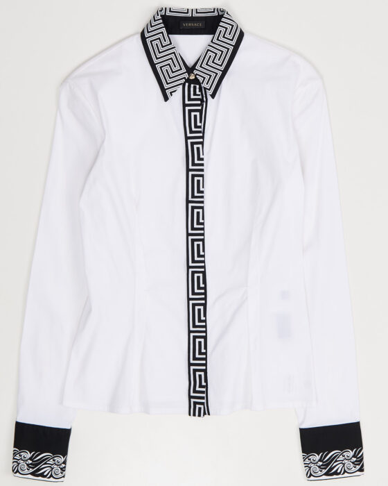 Рубашка Versace с фирменным узором Versace