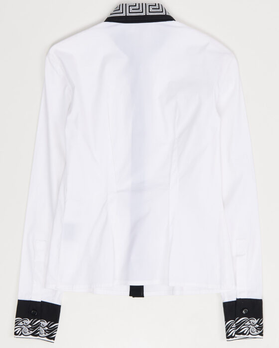 Рубашка Versace с фирменным узором Versace — фото 2