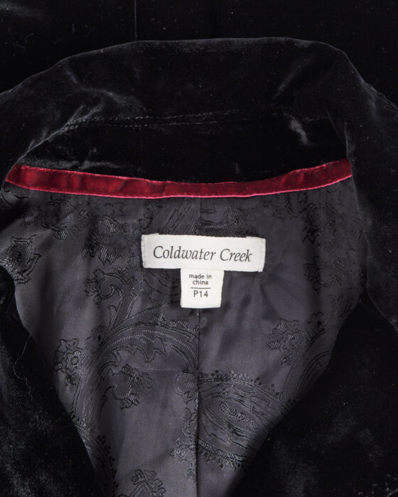 Бархатный жакет Coldwater Creek 90-s Coldwater Creek — фото 6
