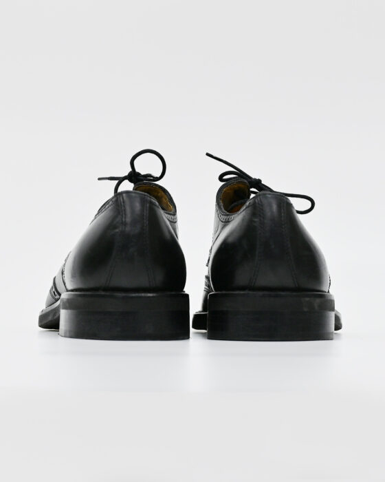 Классические мужские туфли Pollini с удлиненным мысом 90-s — изображение 6