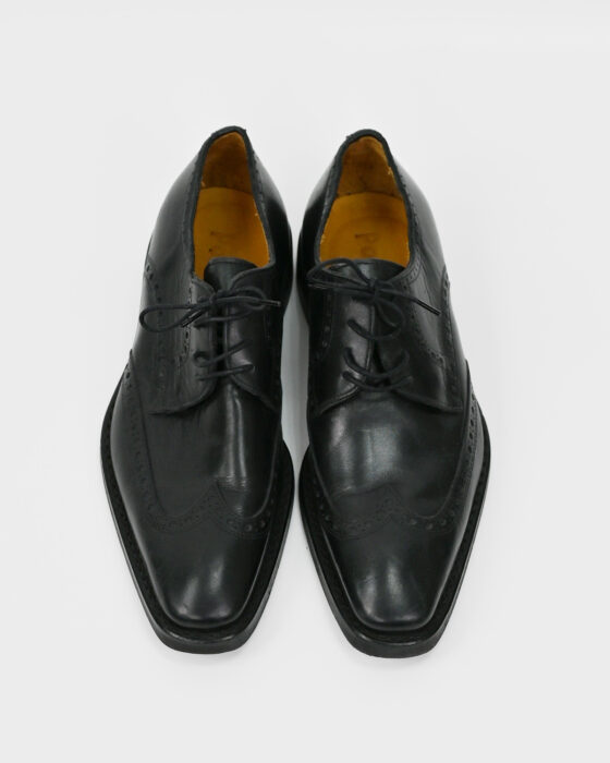 Классические мужские туфли Pollini с удлиненным мысом 90-s