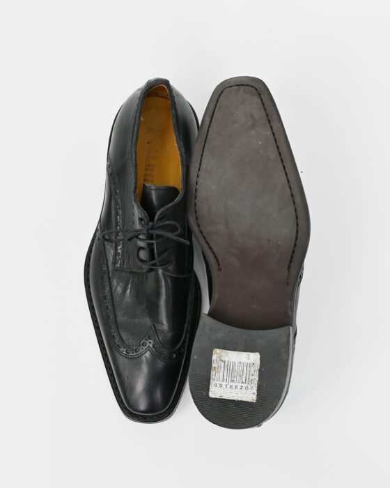 Классические мужские туфли Pollini с удлиненным мысом 90-s — изображение 4