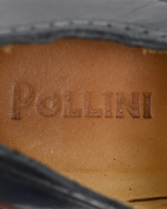 Классические мужские туфли Pollini с удлиненным мысом 90-s — изображение 10