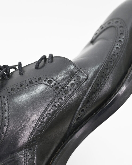 Классические мужские туфли Pollini с удлиненным мысом 90-s — изображение 9