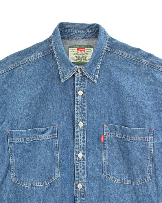Мужская джинсовая рубашка Levi’s 90-s — изображение 4