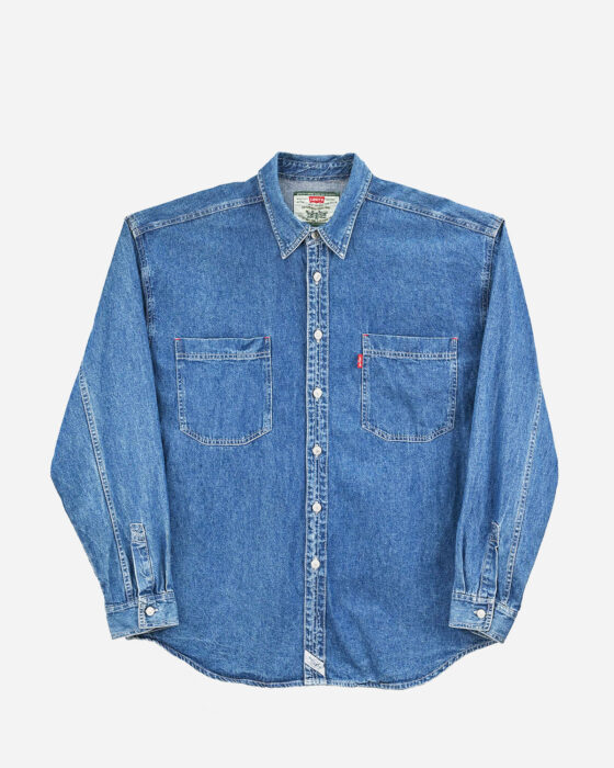 Мужская джинсовая рубашка Levi’s 90-s — изображение 2