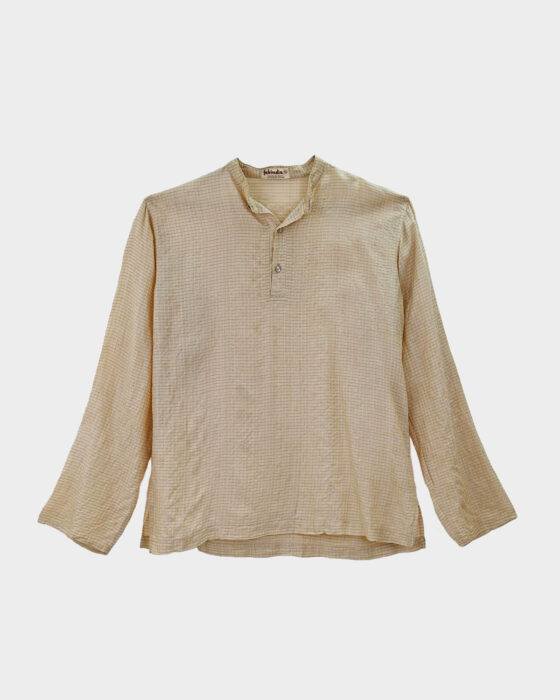 Шелковая рубашка Fabindia 80-s
