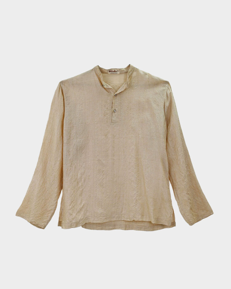 Шелковая рубашка Fabindia 80-s