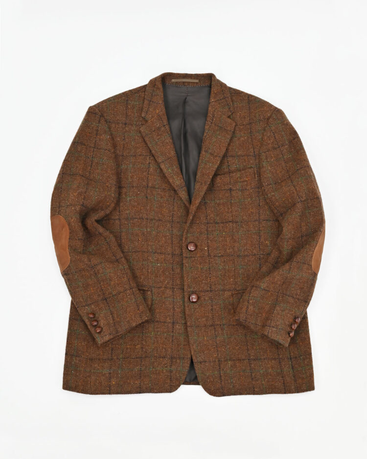 Твидовый пиджак Harris Tweed 90-s