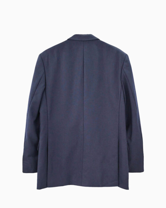Мужской шерстяной двубортный пиджак Woolmark 90-s — изображение 3