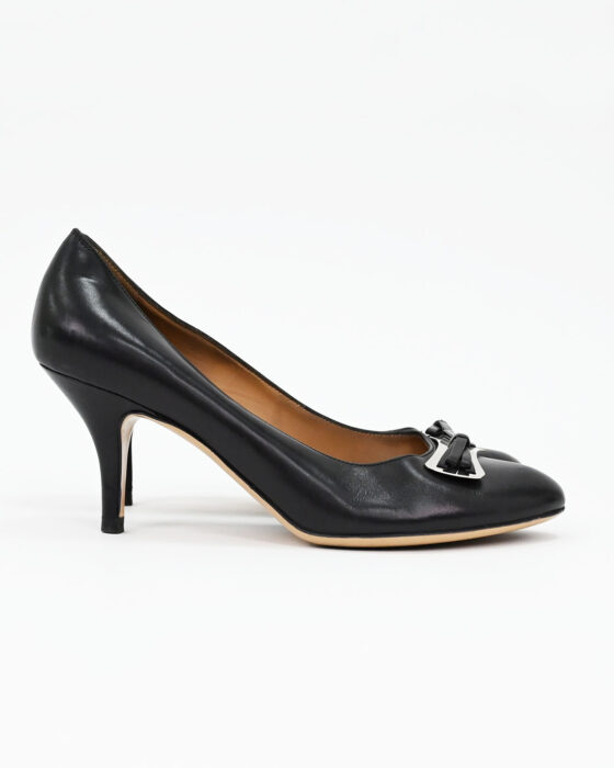 Женские туфли с бантом Salvatore Ferragamo 90-s — изображение 3