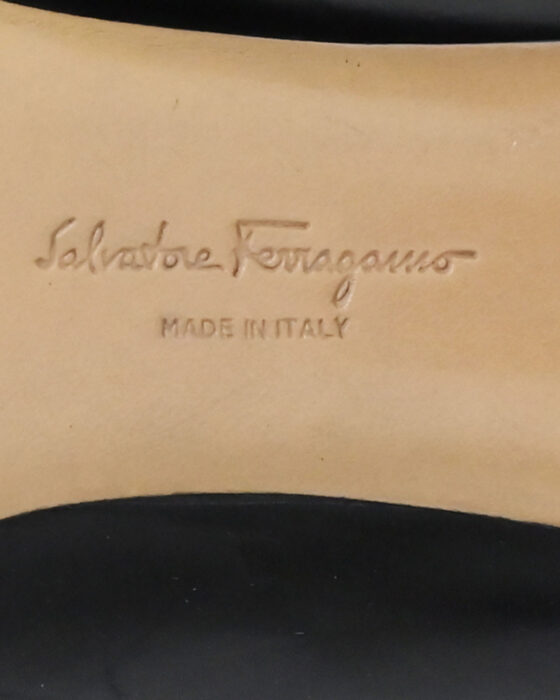 Женские туфли с бантом Salvatore Ferragamo 90-s — изображение 6