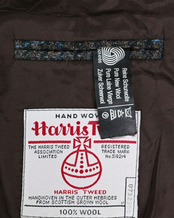 Пиджак Harris Tweed из натуральной шерсти 80-s — изображение 4