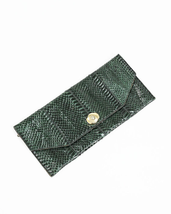 Сумка клатч Colette из кожи питона 90-s