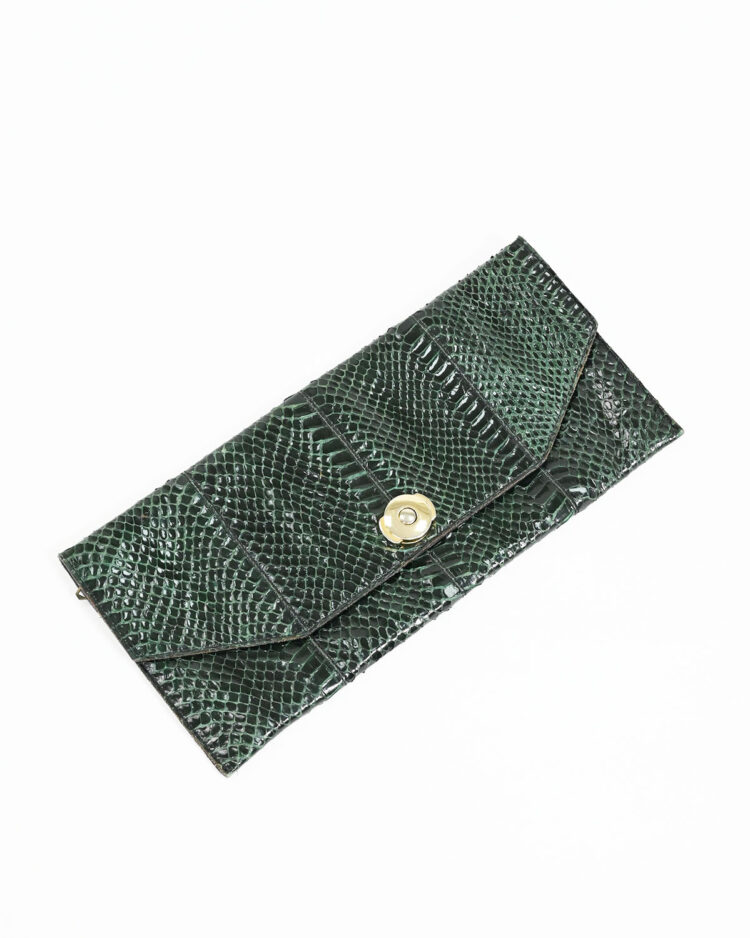 Сумка клатч Colette из кожи питона 90-s