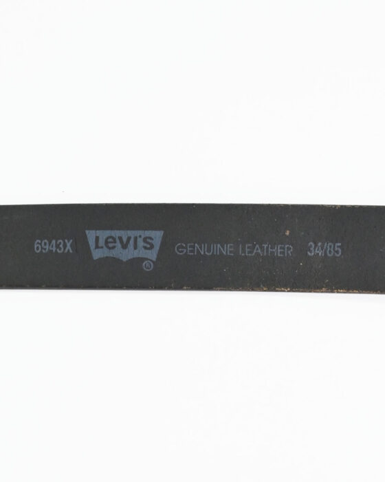 Мужской ремень Levi's из натуральной кожи 00-s — изображение 4