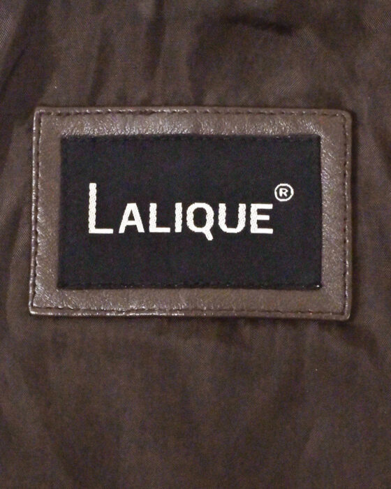 Кожаная куртка пиджак Lalique 90-s — изображение 3