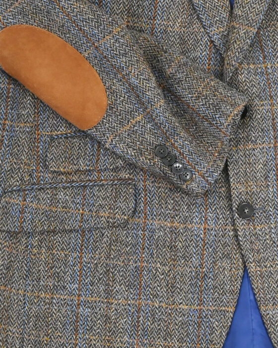 Пиджак Wellington of Bilmore из твида Harris Tweed 90-s — изображение 4