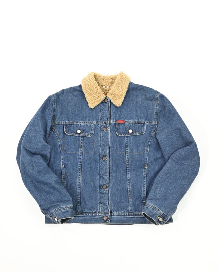 Джинсовая куртка с мехом LeeCooper 90-s
