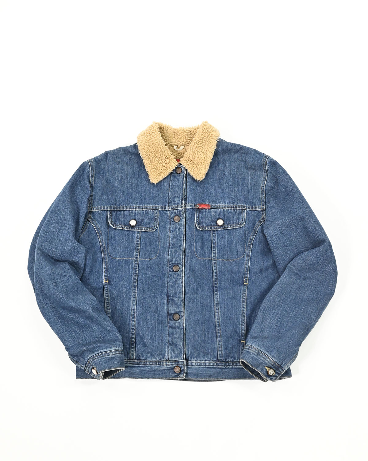 Джинсовая куртка с мехом LeeCooper 90-s