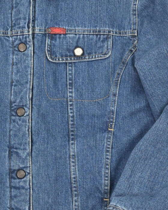 Джинсовая куртка с мехом LeeCooper 90-s — изображение 2