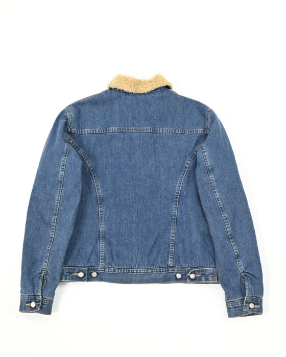 Джинсовая куртка с мехом LeeCooper 90-s — изображение 3