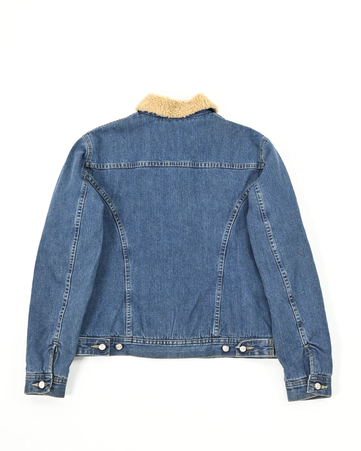 Джинсовая куртка с мехом LeeCooper 90-s — изображение 3