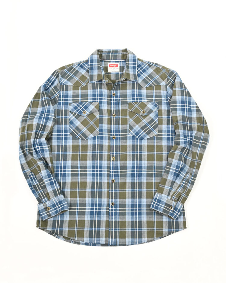 Рубашка в клетку Wrangler 90-s