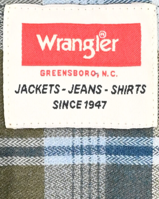 Рубашка в клетку Wrangler 90-s — изображение 3